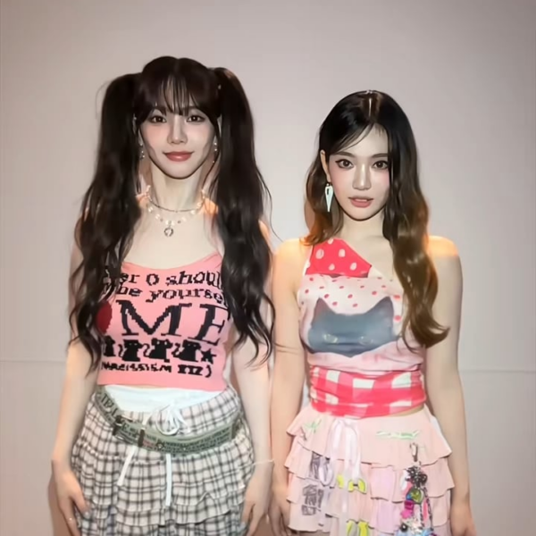 250527 aespa TikTok Update with Karina & Ningning - 🎀 Whiplash cute ver.
