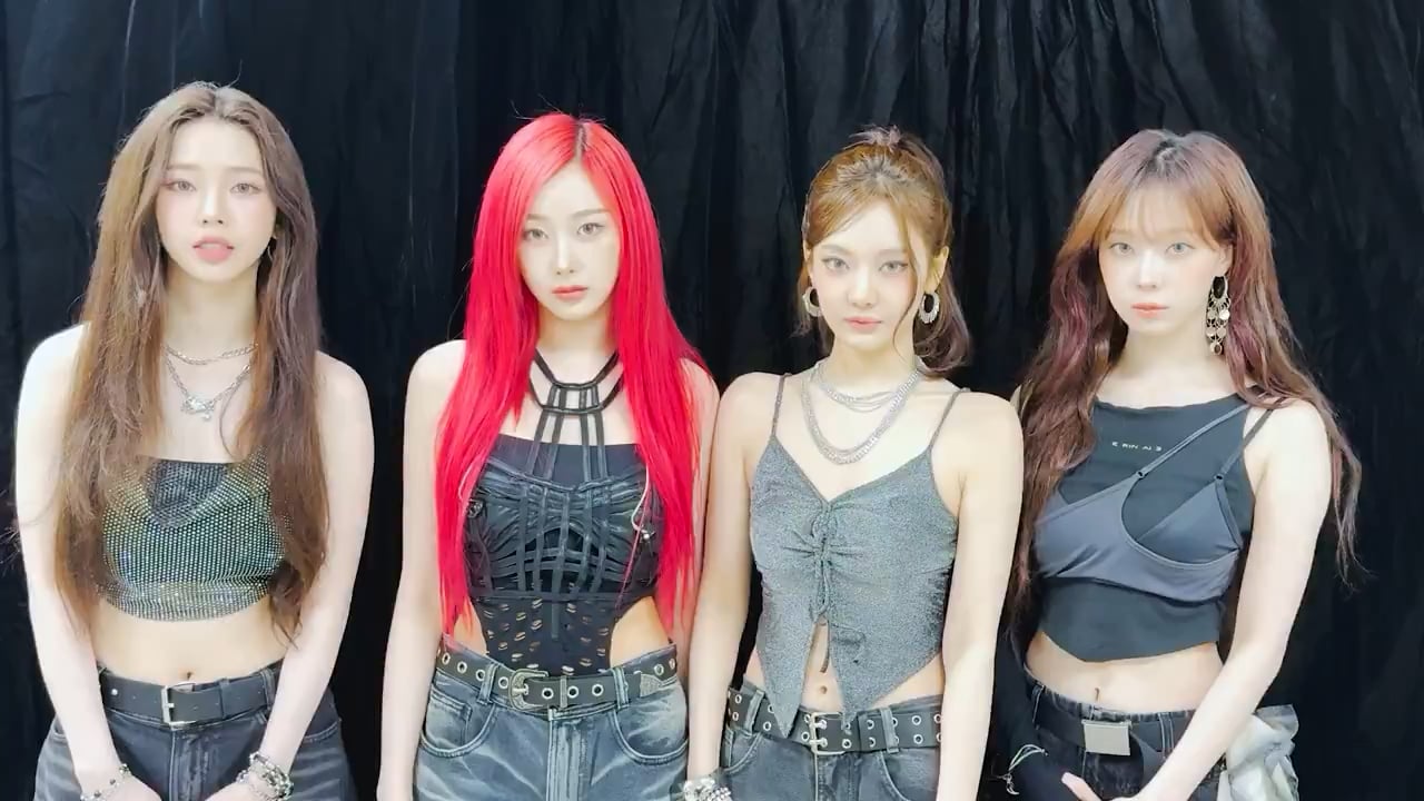 250505 Show! Music Core in JAPAN Twitter Update with aespa - A message to everyone 💌