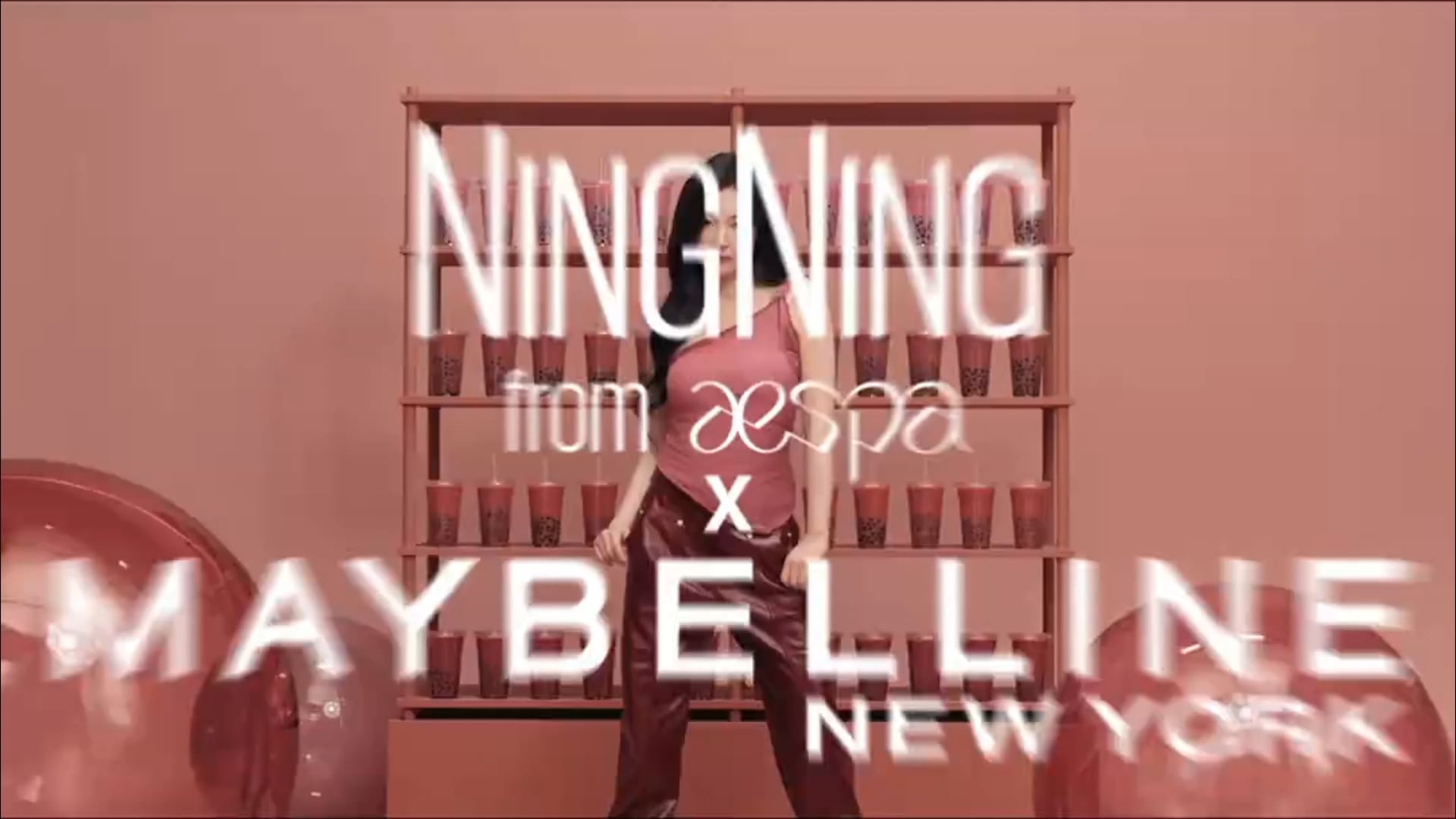 250509 Ningning for Maybelline New York x Superstay Vinyl Ink Boba