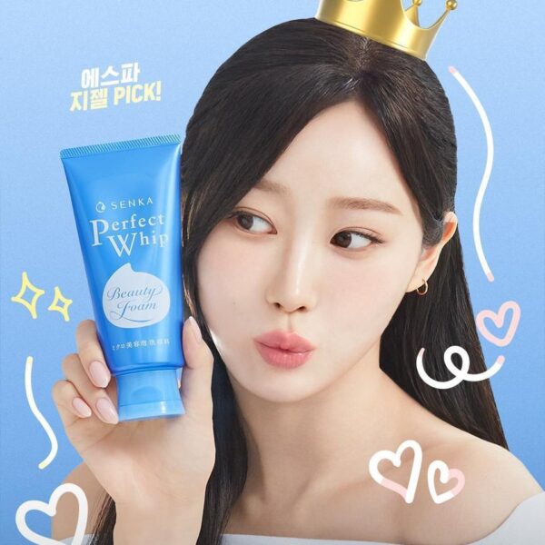 250507 Giselle for SENKA x Perfect Whip