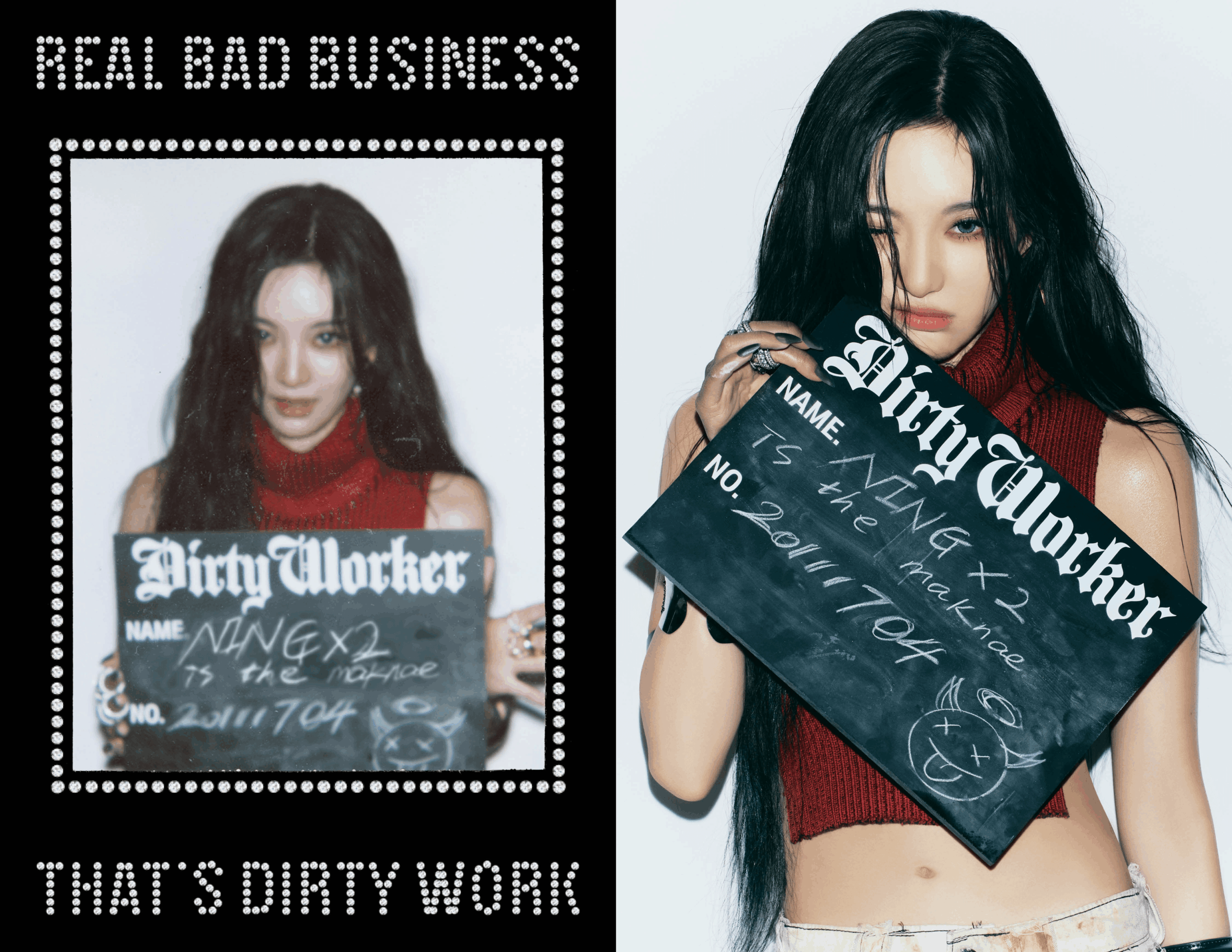250616 aespa - Dirty Work (aespa.com Dirty Worker Teaser Image - Ningning)