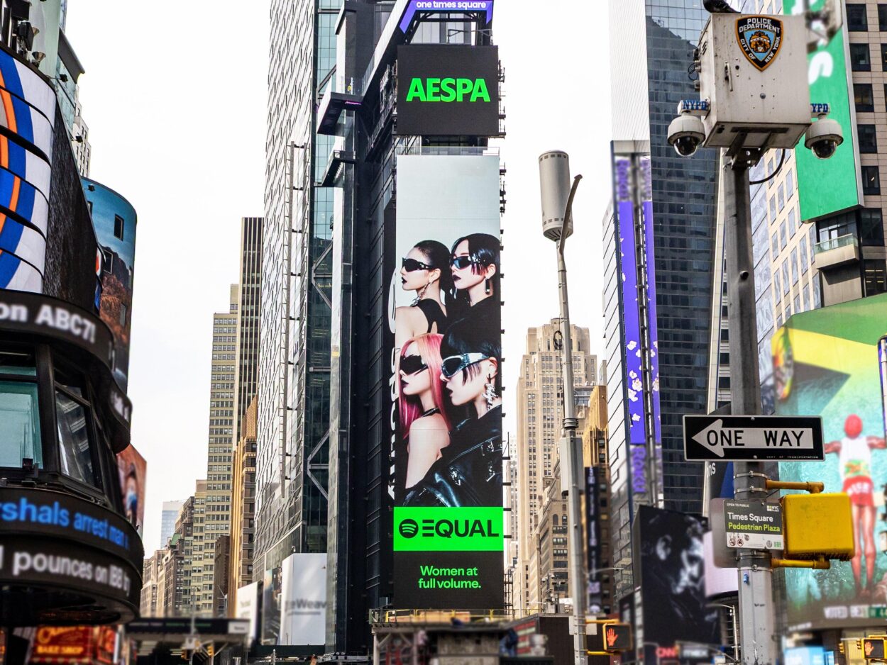 250610 aespa Twitter Update - Check us out on @SpotifyKR EQUAL Korea playlist and wait until "Dirty Work" arrives! Thank you @Spotify 🖤