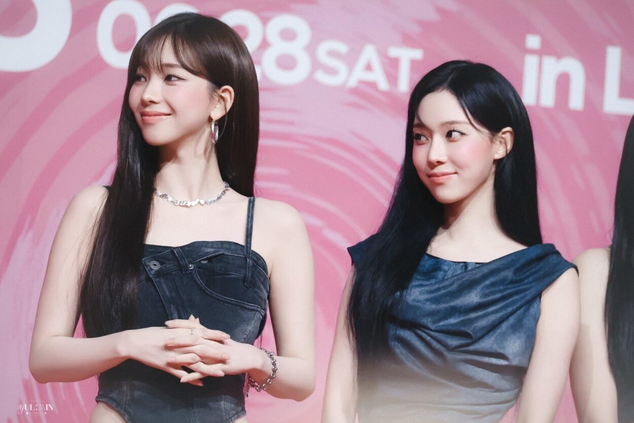 Karina and Winter at SMTOWN in London - 250628