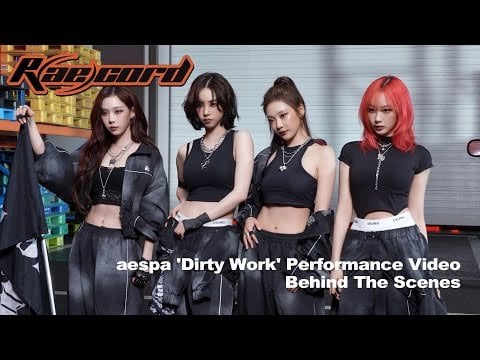 250610 aespa - [R(ae)cord] 'Dirty Work' Performance Video Behind The Scenes