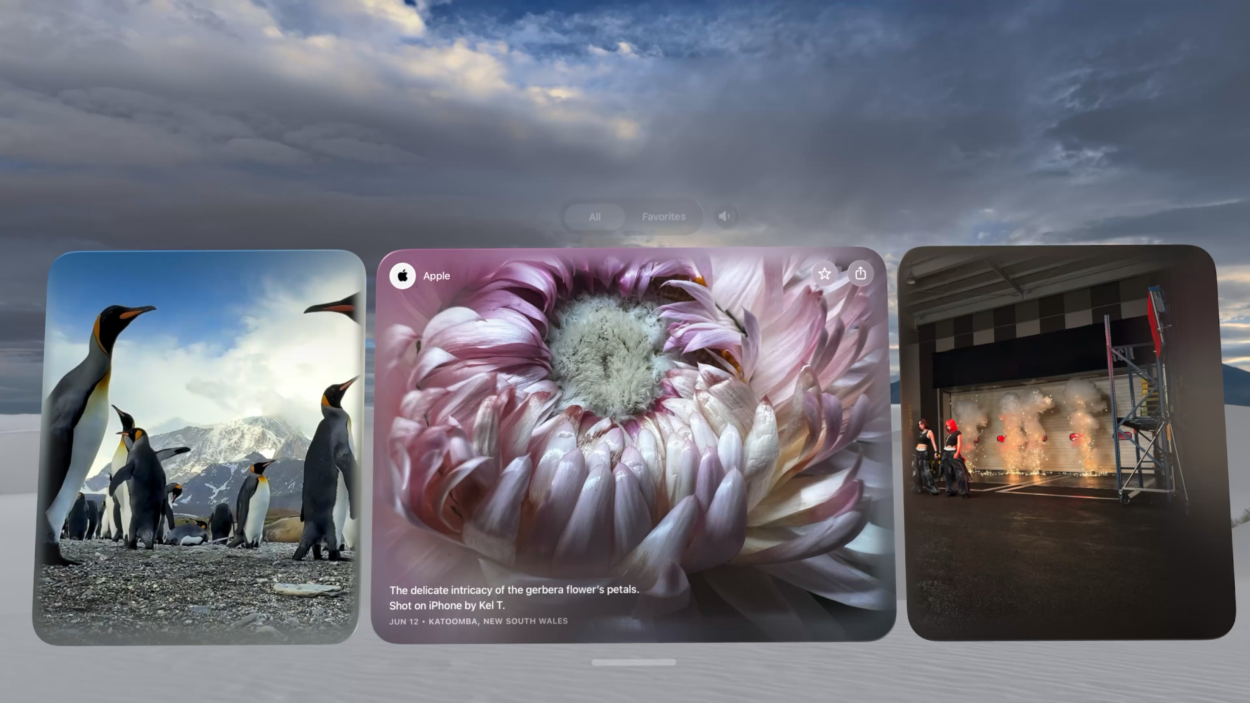 Dirty Work featured in Apple Vision Pro’s Spatial Gallery app