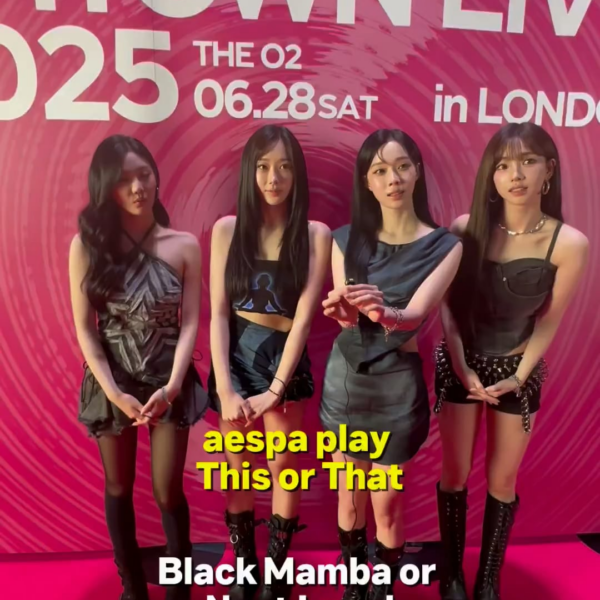 250629 MTV UK TikTok Update with aespa - aespa play This or That with their greatest hits 🩷 Which would you have chosen? 👀
