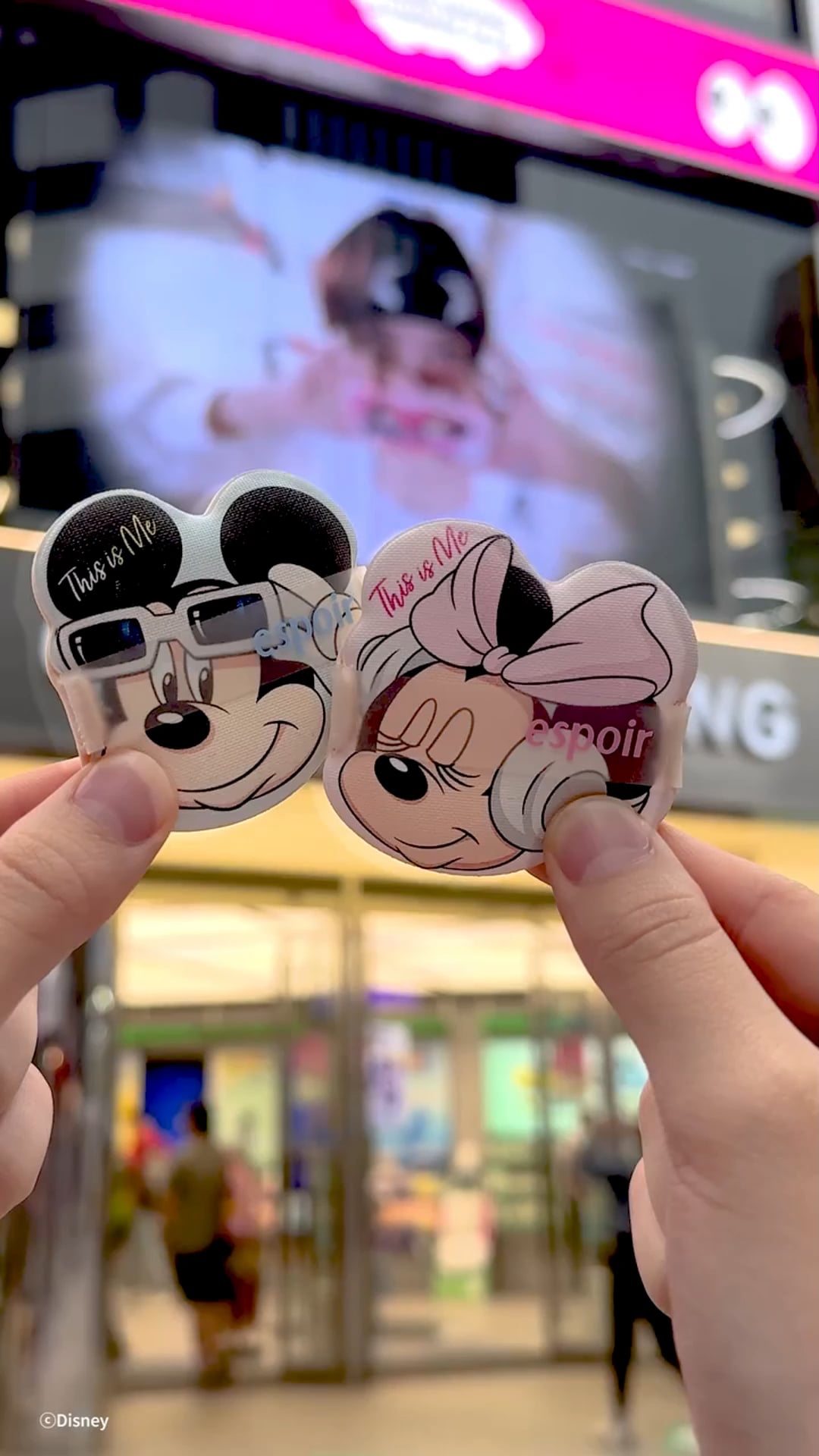 250604 espoir Instagram Update with Winter - Experience the Colorful Groove of Mickey & Friends at Olive Young! 🎵