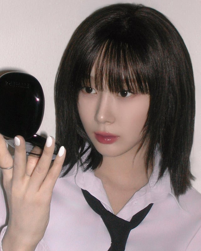 250628  GISELLE x EITHER& 'Blur Pixel Cushion'