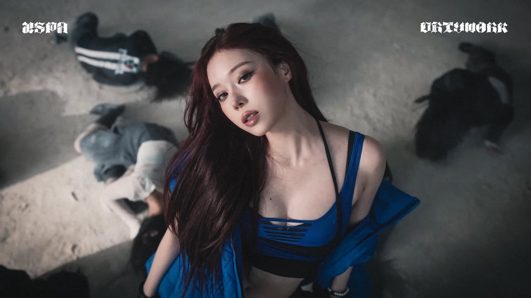 aespa 'Dirty Work' Music Video Background Set