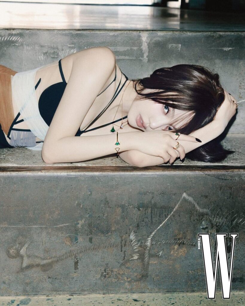 250421 Ningning for W Korea x BVLGARI (May 2025 Issue Pictorial)