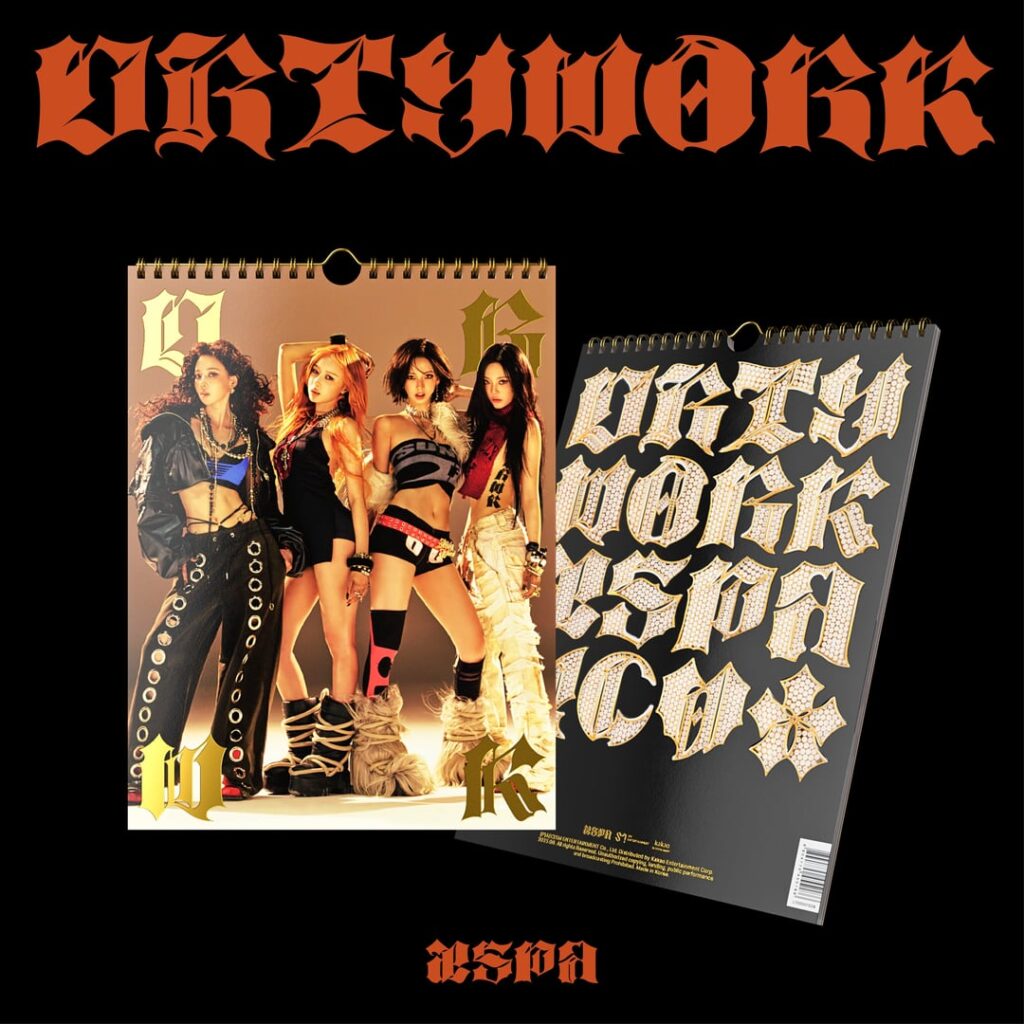 250613 aespa - Dirty Work (Dirty Worker, Dirty Case & Dirty Code Ver. - Album Details Preview)