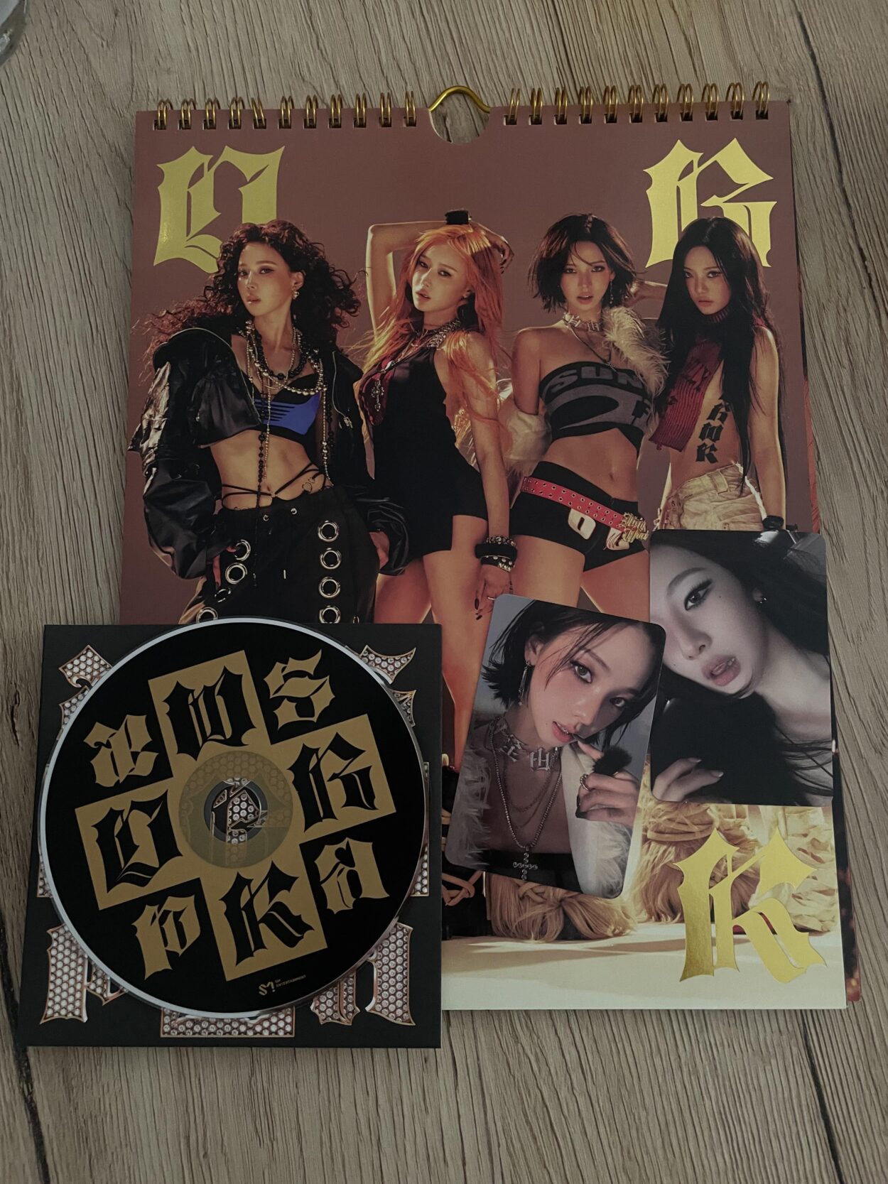 got a dirty work cd/album! spoiler for photocards
