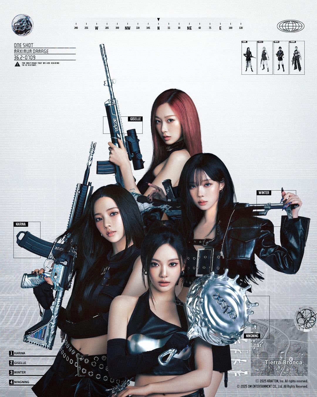 250702 aespa x PUBG: BATTLEGROUNDS (Teaser Image - PC: July 9 / Console: July 17 Update)
