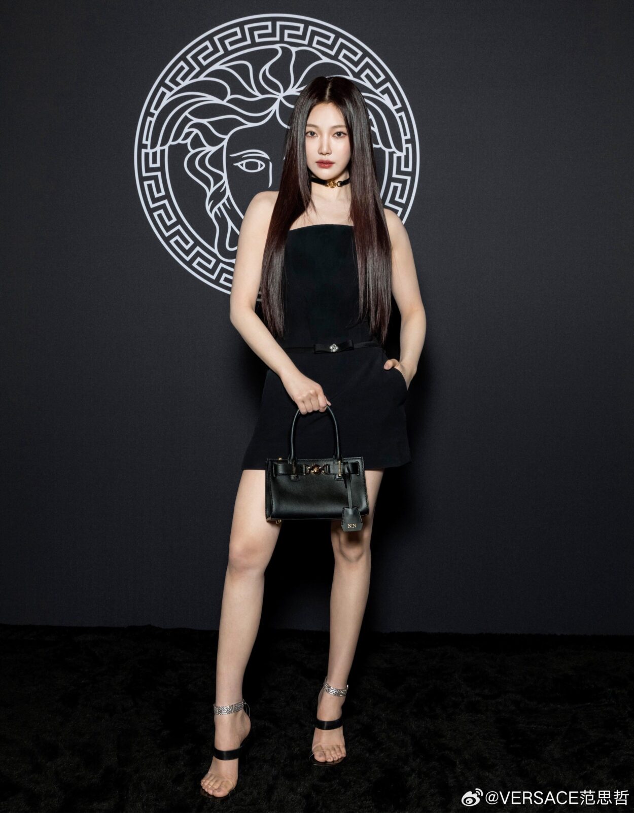 VERSACE Weibo Update with Ningning - 240225