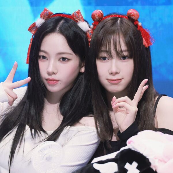 Karina and Giselle at KTown4U Fansign - 240608