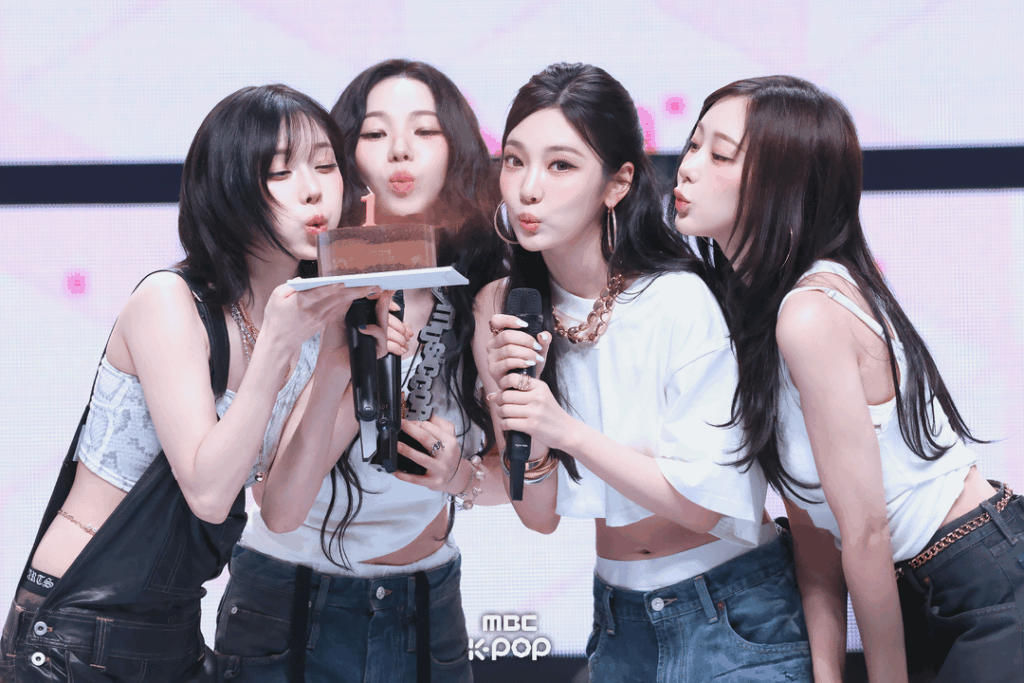 250715 aespa - Dirty Work (250712 Inkigayo 1st Place On-Site Pics)