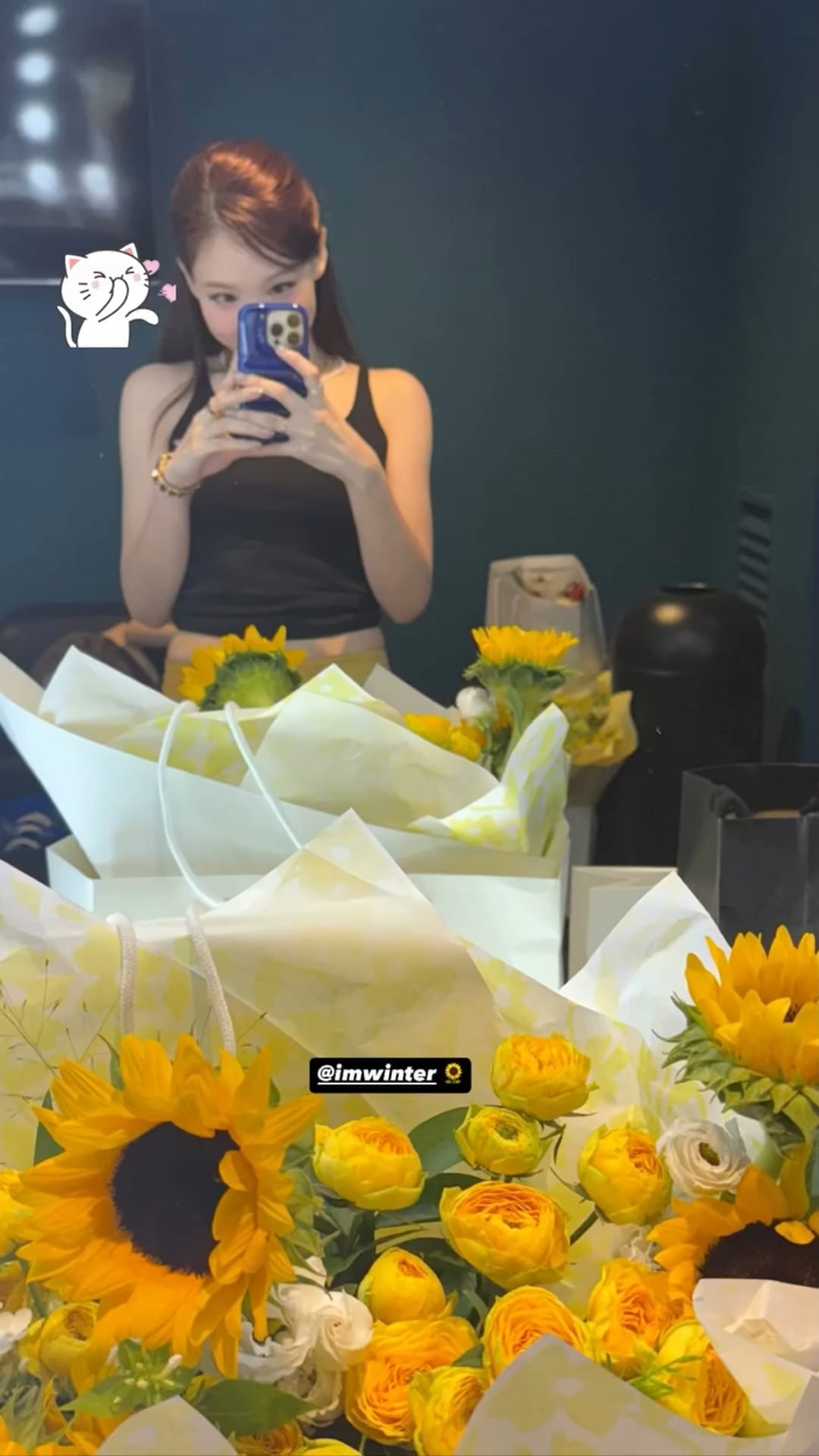 250721 Winter Instagram Story Update with TWICE Nayeon