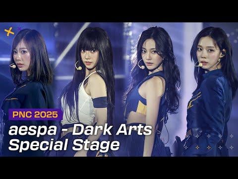 250727 aespa - Dark Arts @ PNC 2025 Final Stage Day 3 Opening Ceremony