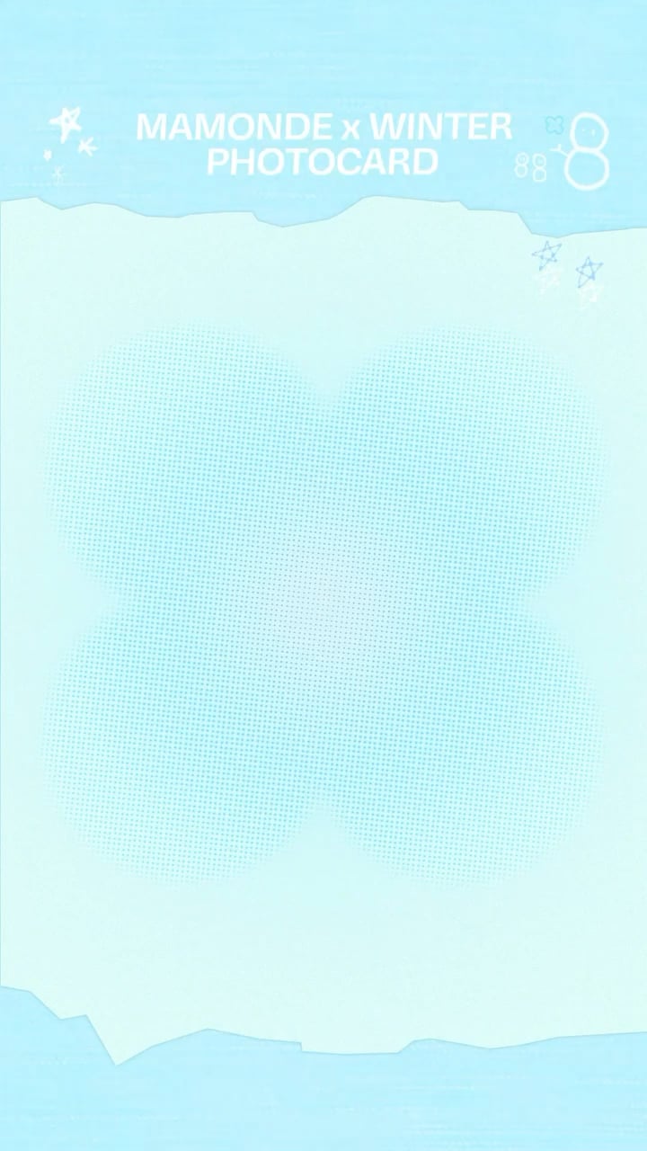 250720 Mamonde Instagram Update with Winter x Photocard