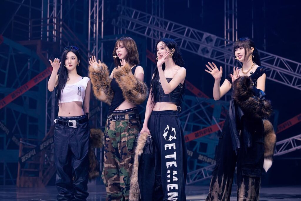 250716 aespa - Dirty Work (250706 More Inkigayo Stage Pics)