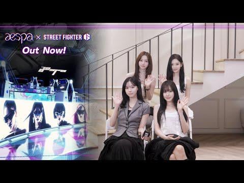 250718 aespa x Street Fighter 6 with naevis (Greeting Message)