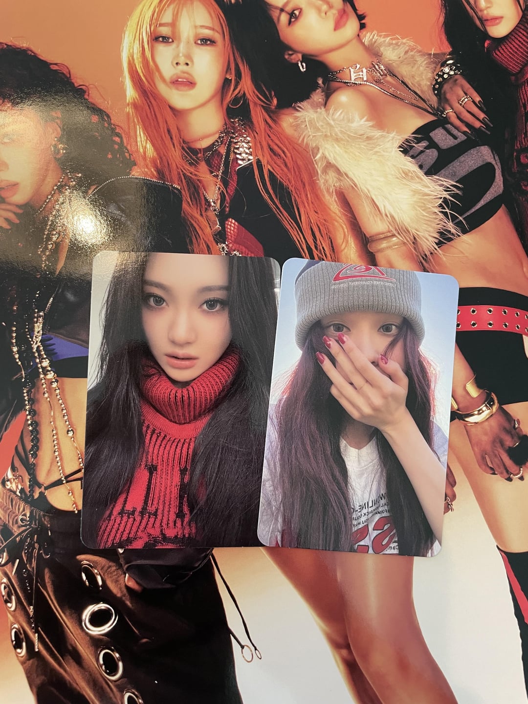 dirty work photocards 🔨