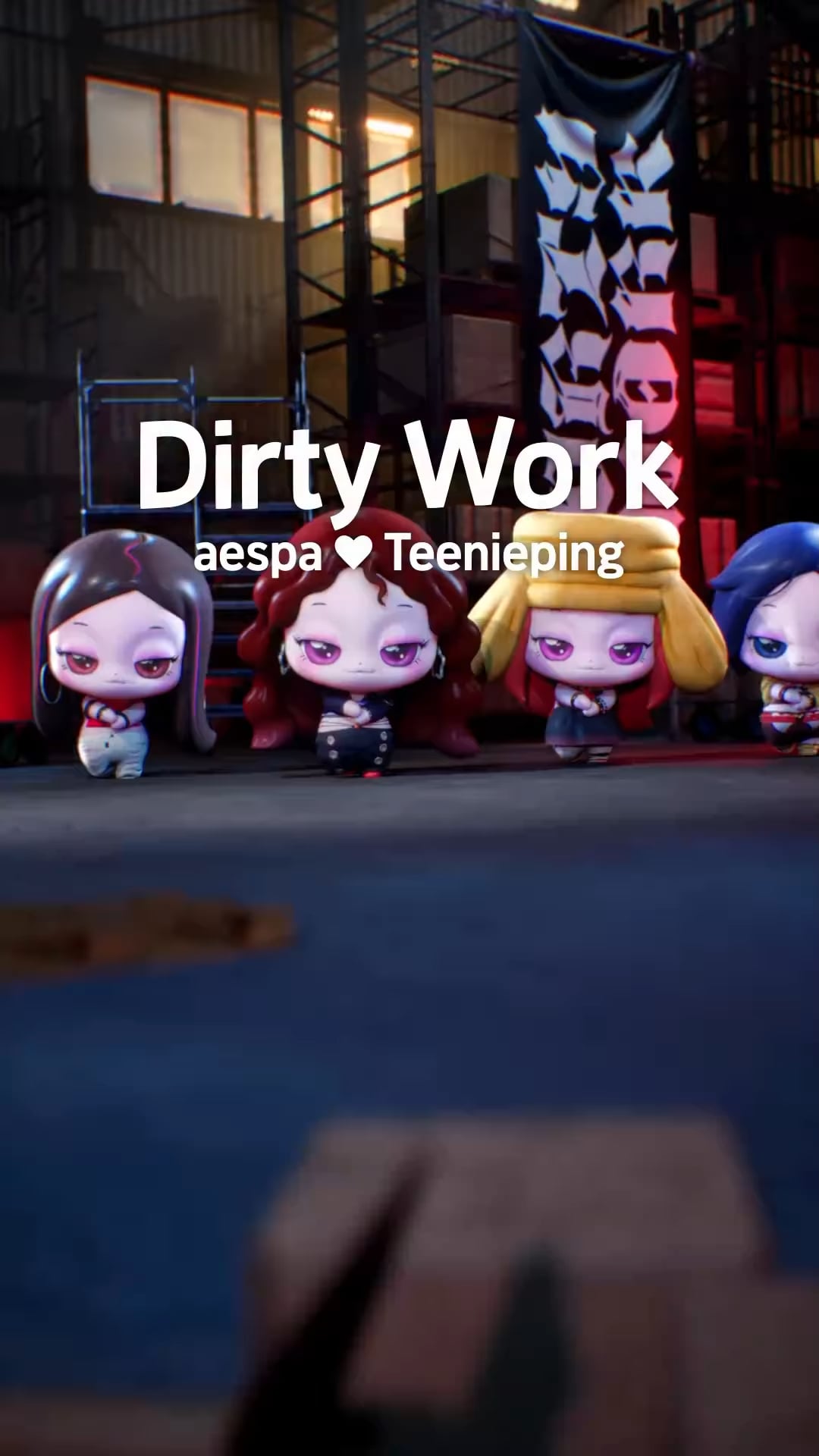 250704 aespa x Teenieping - Dirty Work