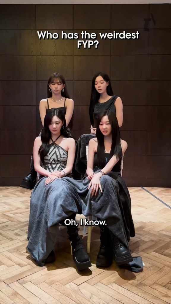 250716 Teen Vogue TikTok Update with aespa - @aespa_official played superlatives with us and they’re so cute I always have to stan 😌