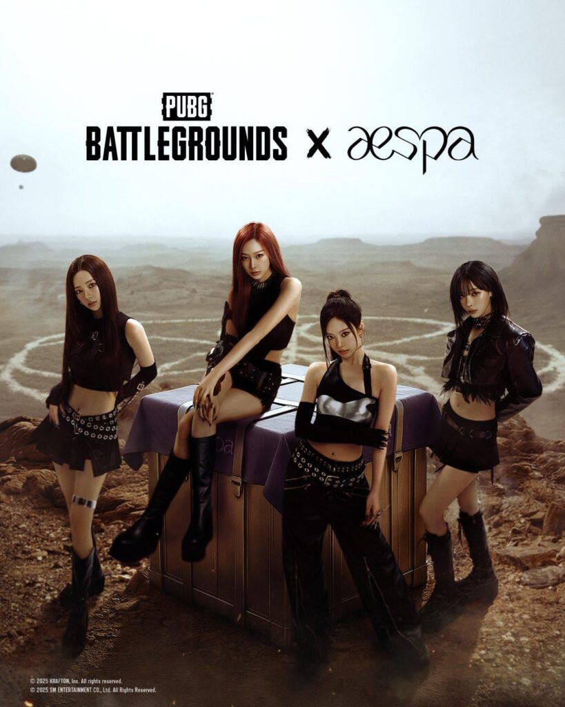 250709 aespa x PUBG: BATTLEGROUNDS