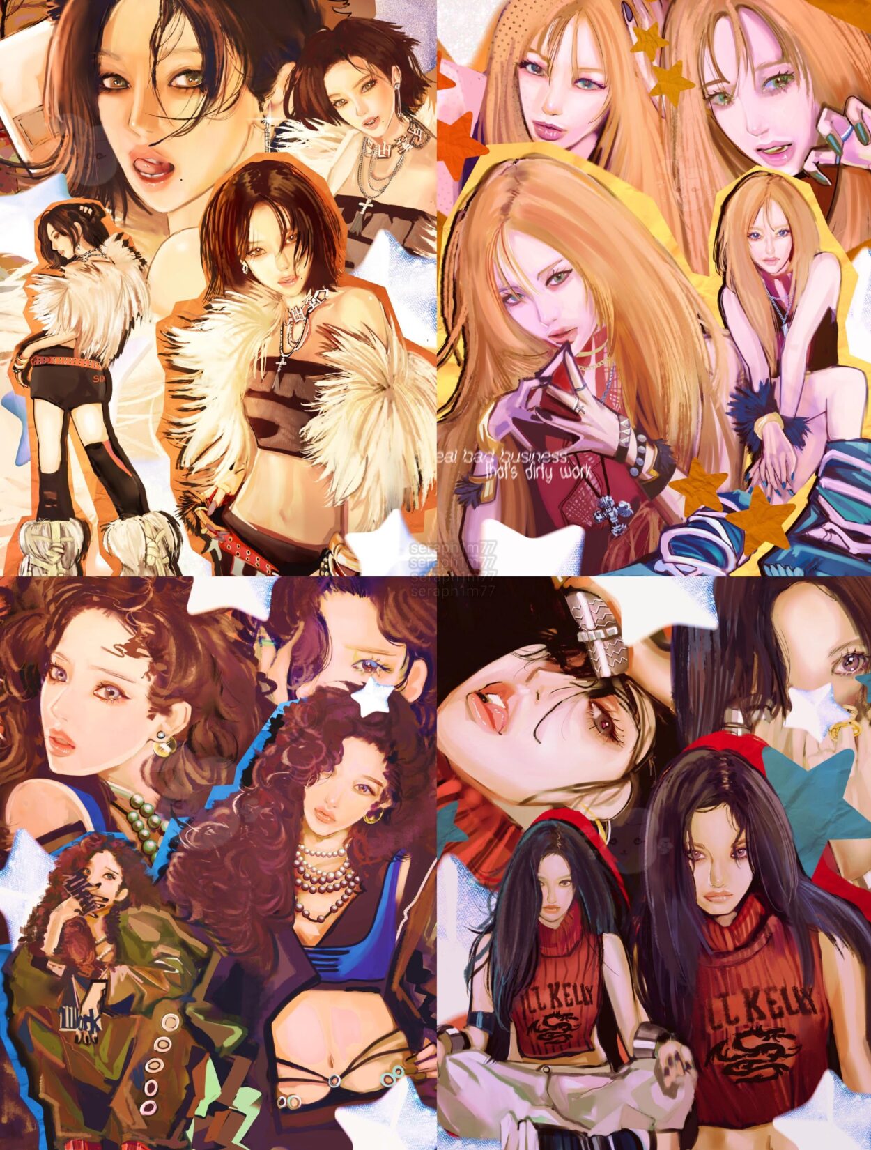 OT4 fanart by me :D!!