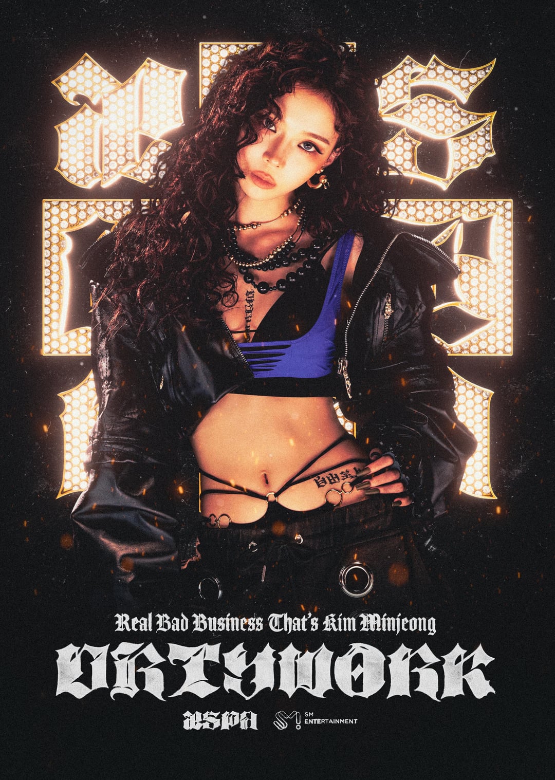 aespa 'Dirty Work' Poster Set - WINTER