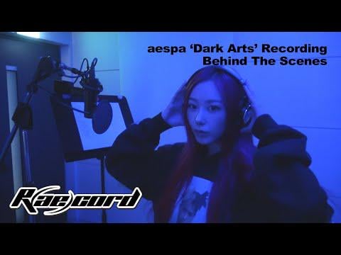 250722 aespa - [R(ae)cord] ‘Dark Arts’ Recording Behind The Scenes