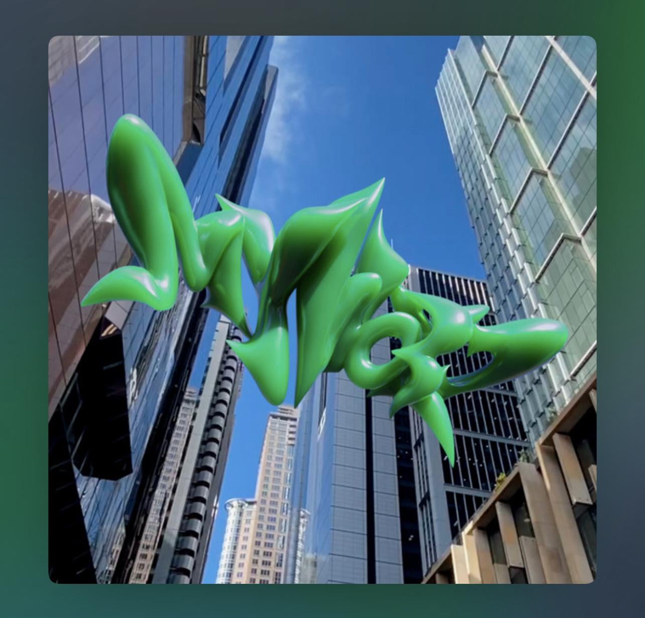 My World album cover location?