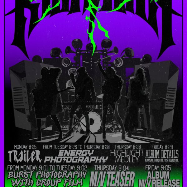 250805 aespa - The 6th Mini Album: Rich Man (Schedule Poster)