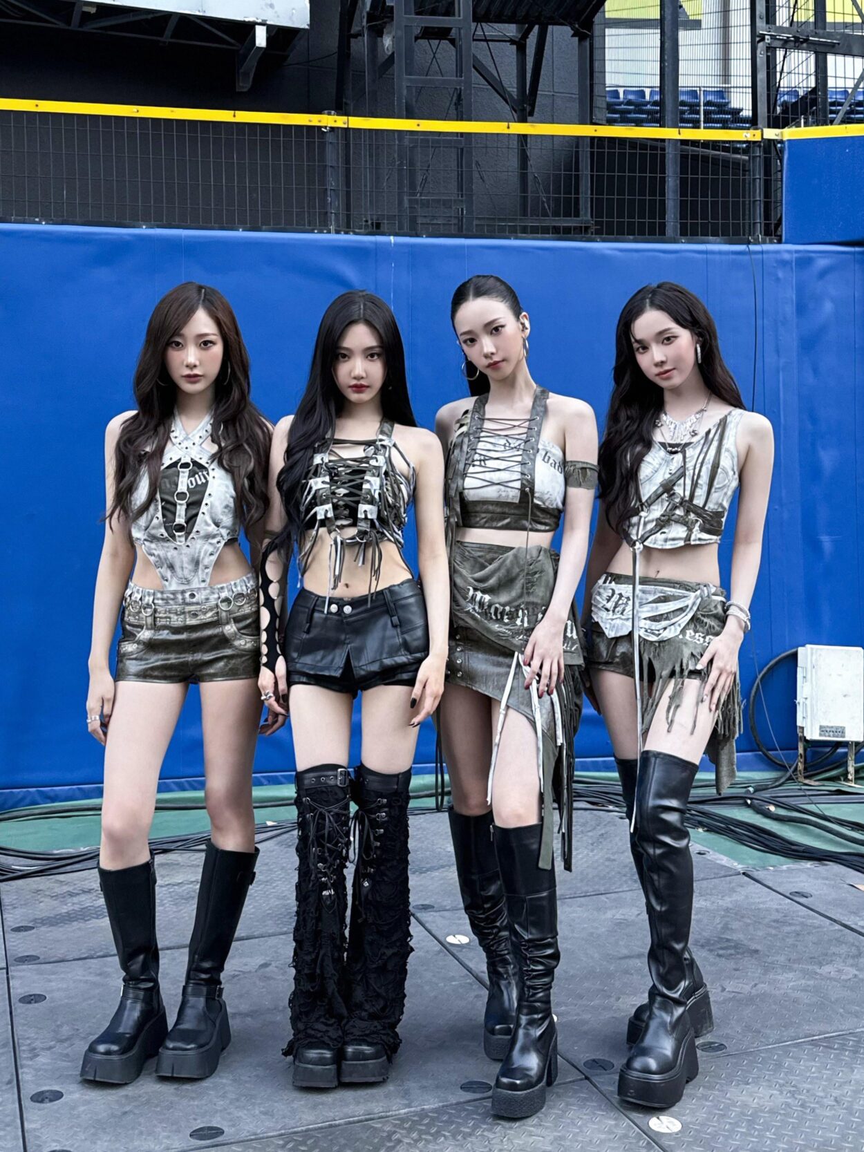 250820 aespa Twitter Update - Backstage moments 💫