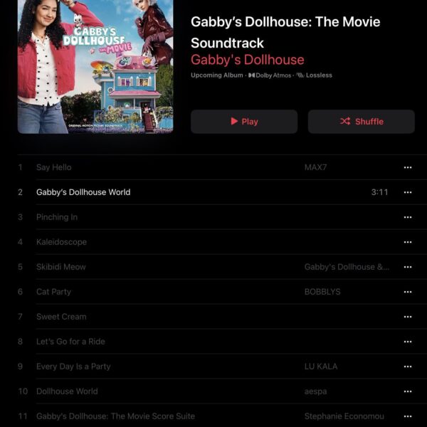 250828 aespa will release a new song, ‘Dollhouse World’ as part of ‘Gabby’s Dollhouse: The Movie’ soundtrack album + The movie is scheduled to be released on September 26th