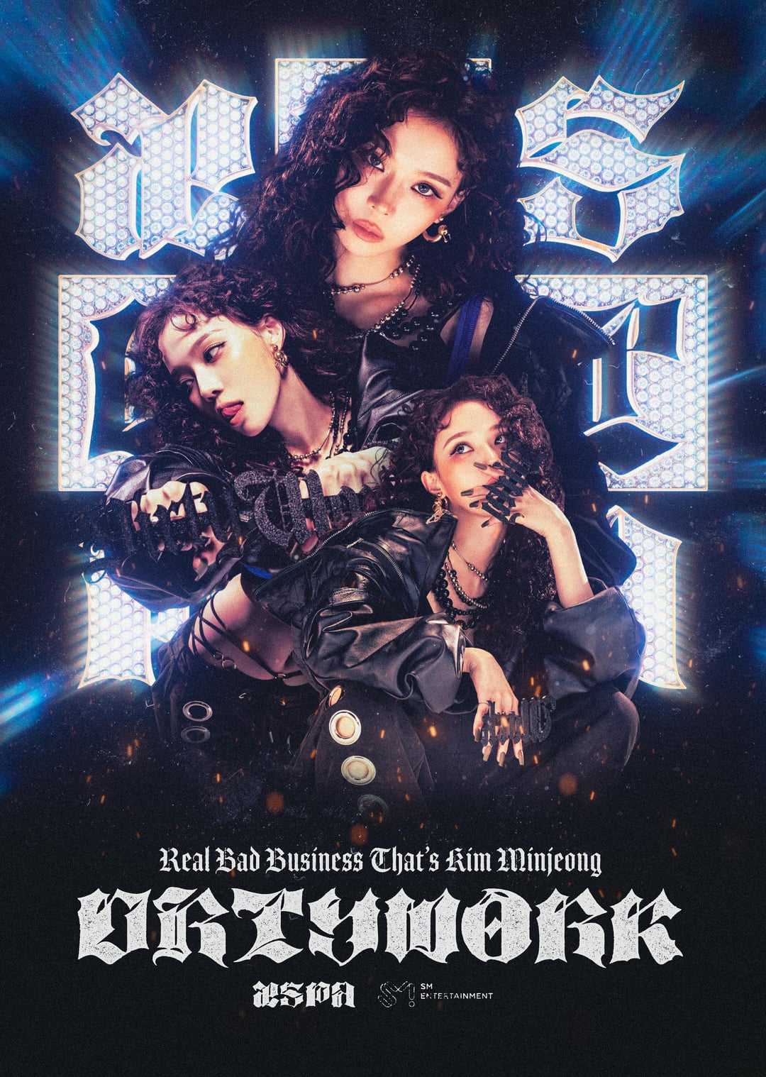 aespa 'Dirty Work' Poster - WINTER