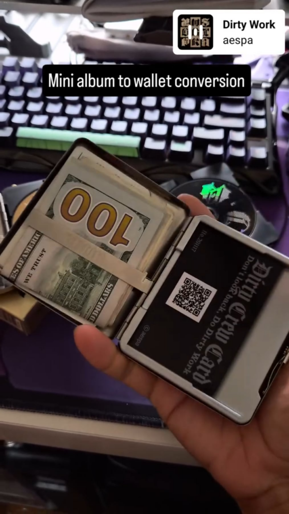 I converted my album into a wallet