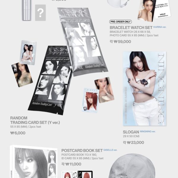 250826 aespa - SYNK : aeXIS LINE TOUR (Official Merchandise Details + Sales Notice)