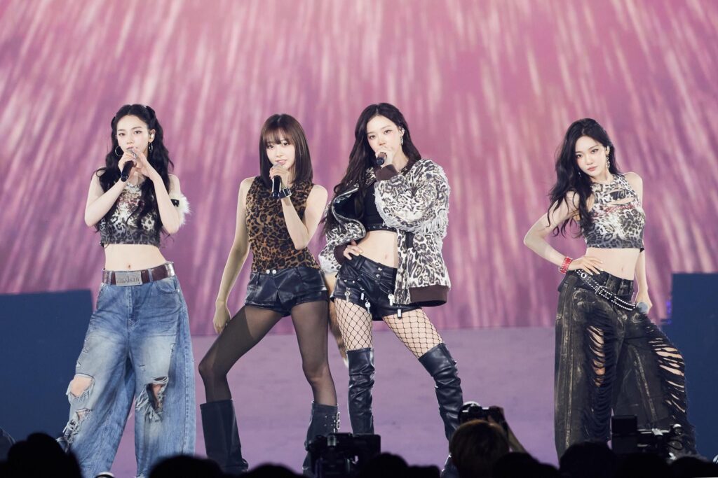 250811 SMTOWN Twitter Update with aespa - SMTOWN TOKYO 2025