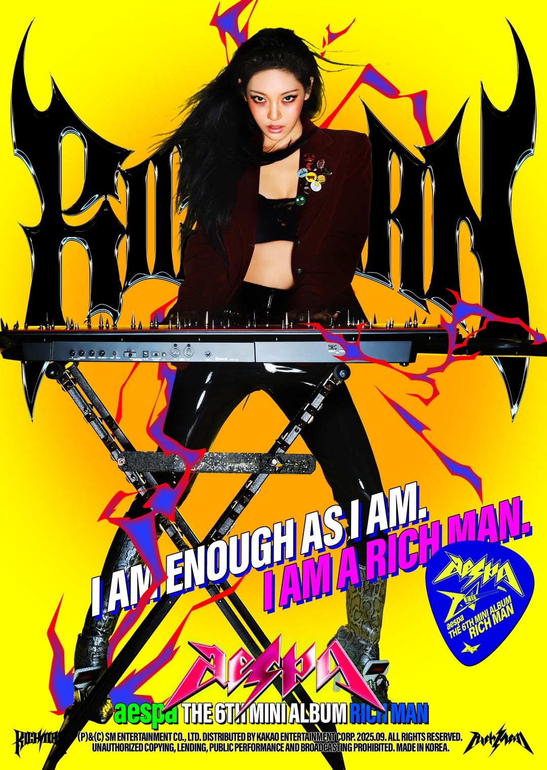 250826 aespa - The 6th Mini Album: Rich Man (Energy Photography #1 - Ningning)