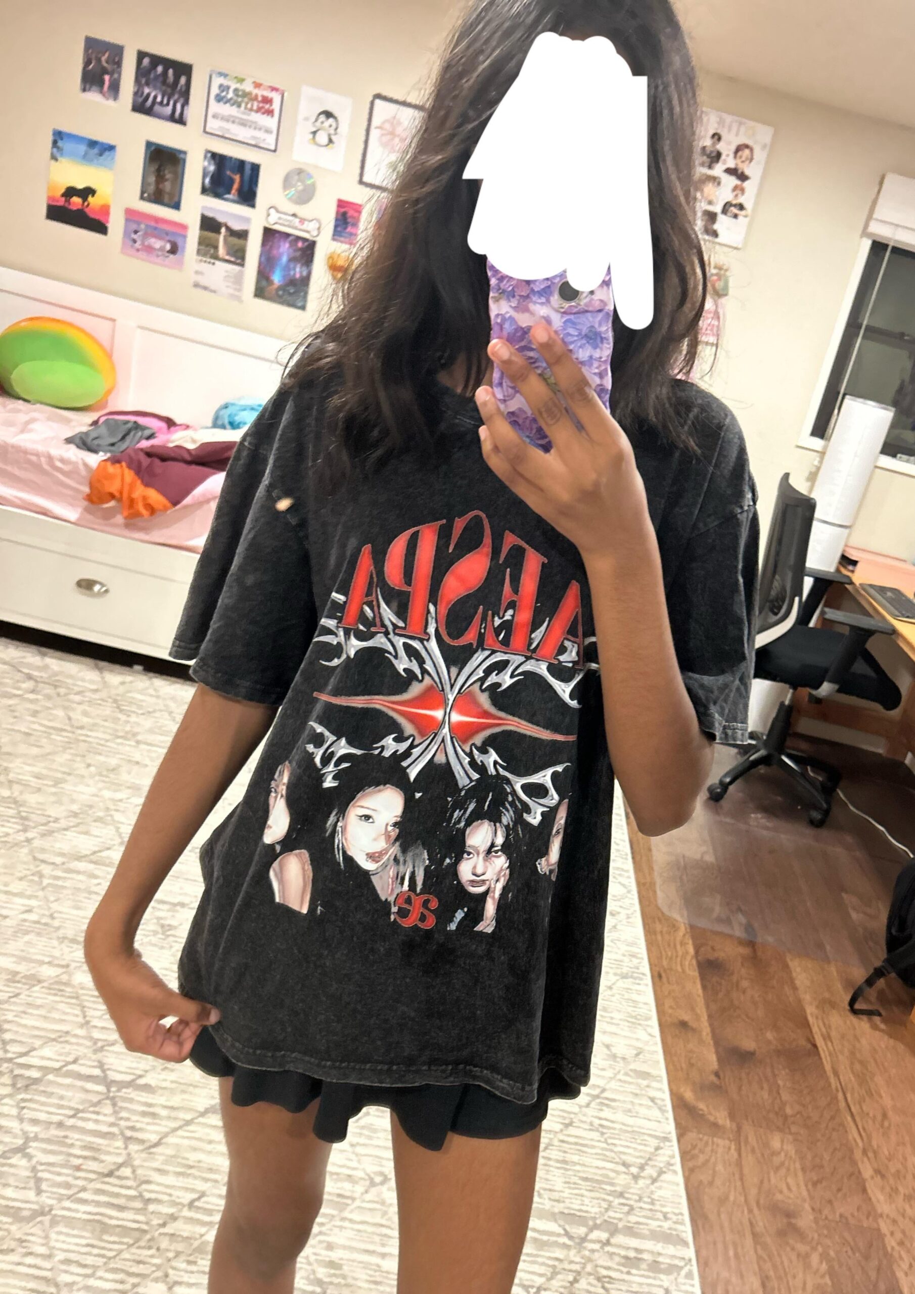 got this shirt for my birthday a while ago! what do yall think? 💕