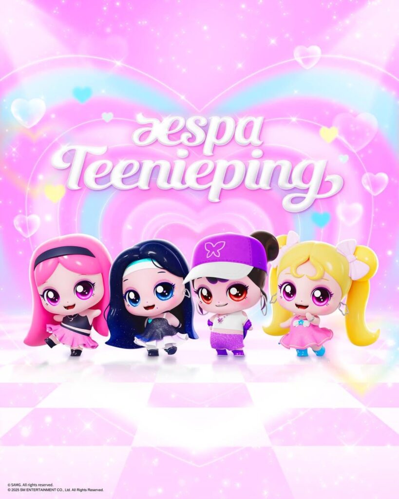 250825 Catch! Teenieping Instagram Update with aespa