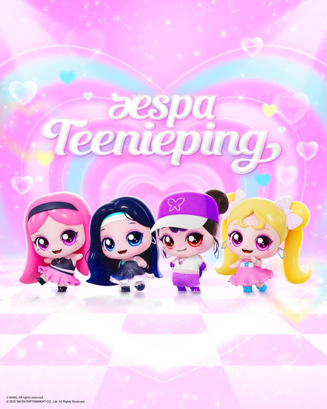 250825 Catch! Teenieping Instagram Update with aespa