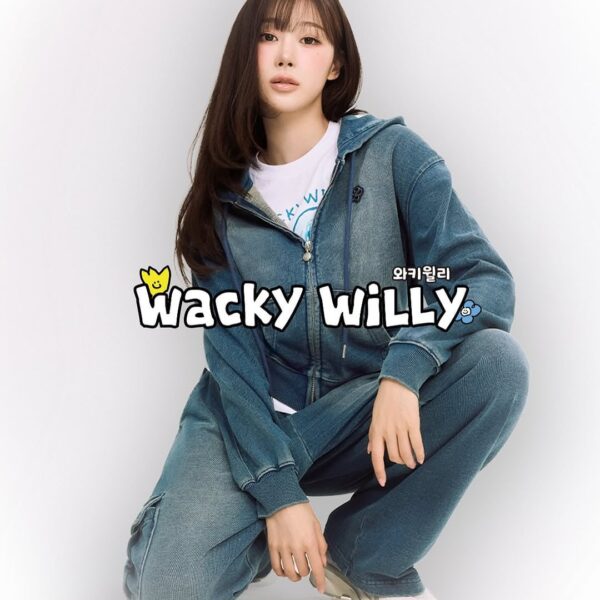 250922 Giselle has become the model for a clothing brand 'Wacky WiLLy' FW25 collection