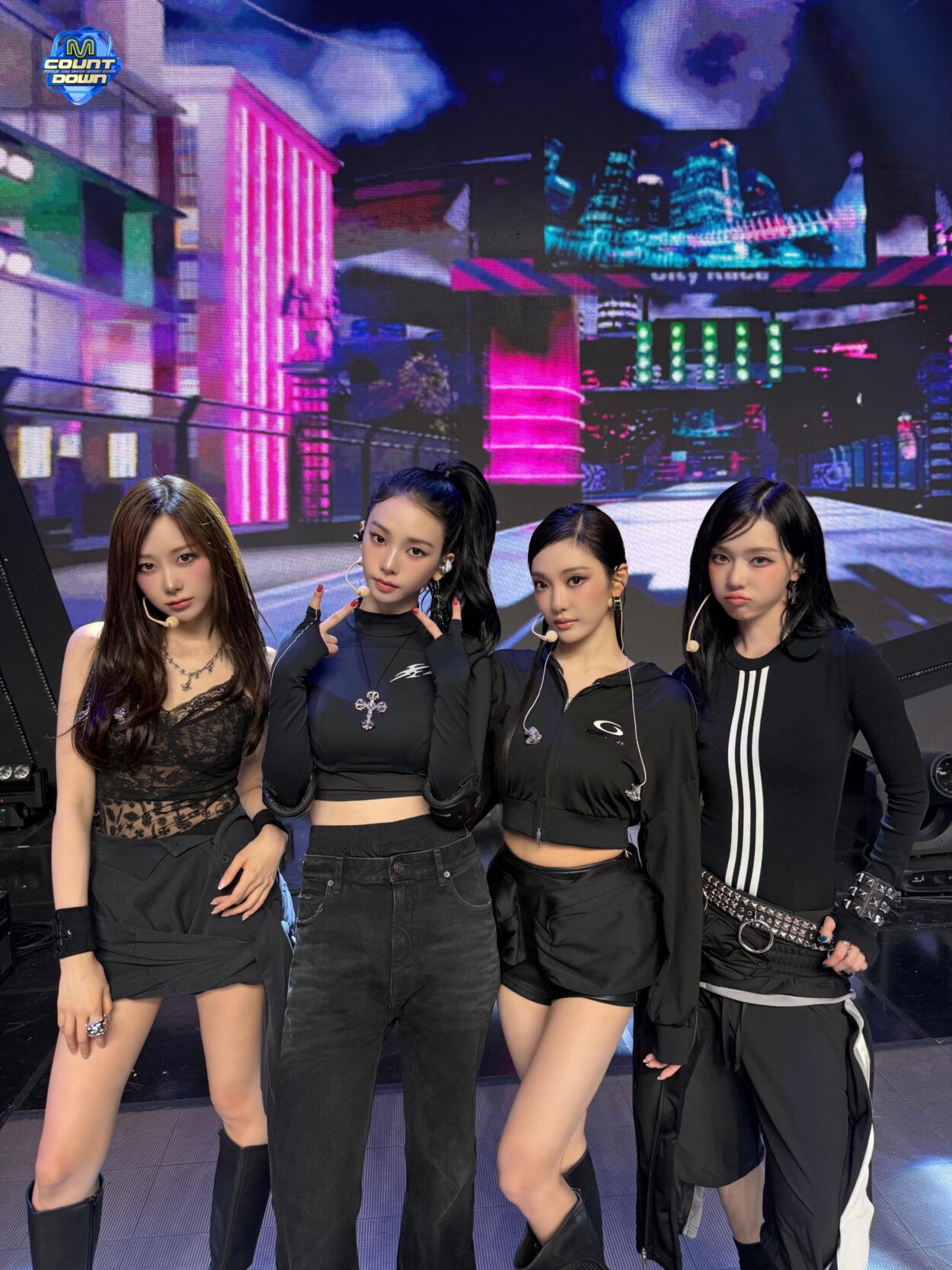 250911 Mnet M Countdown Twitter Update with aespa