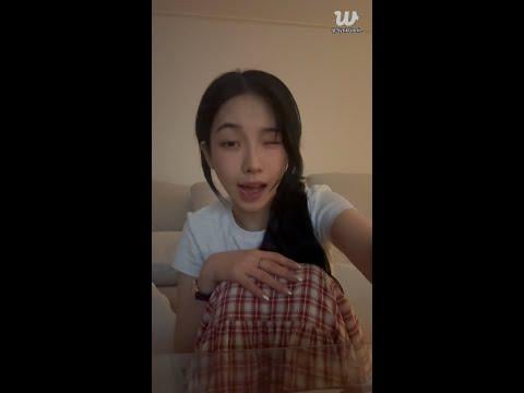 250909 Karina Weverse Live - I'm Going to Eat (ENG SUB)