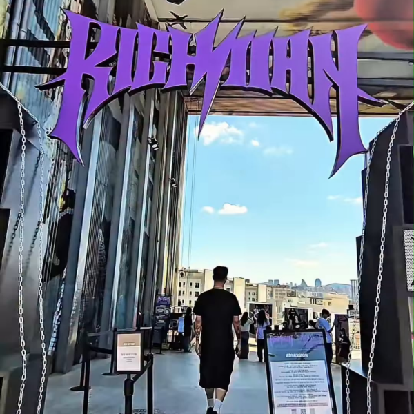 250905 celeb_fashion_magazine Instagram Update - aespa WEEK 'Rich Man' POP-UP