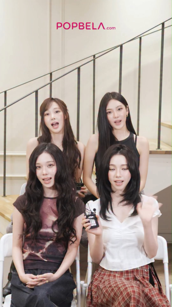 250912 POPBELA Instagram Reels Update with aespa