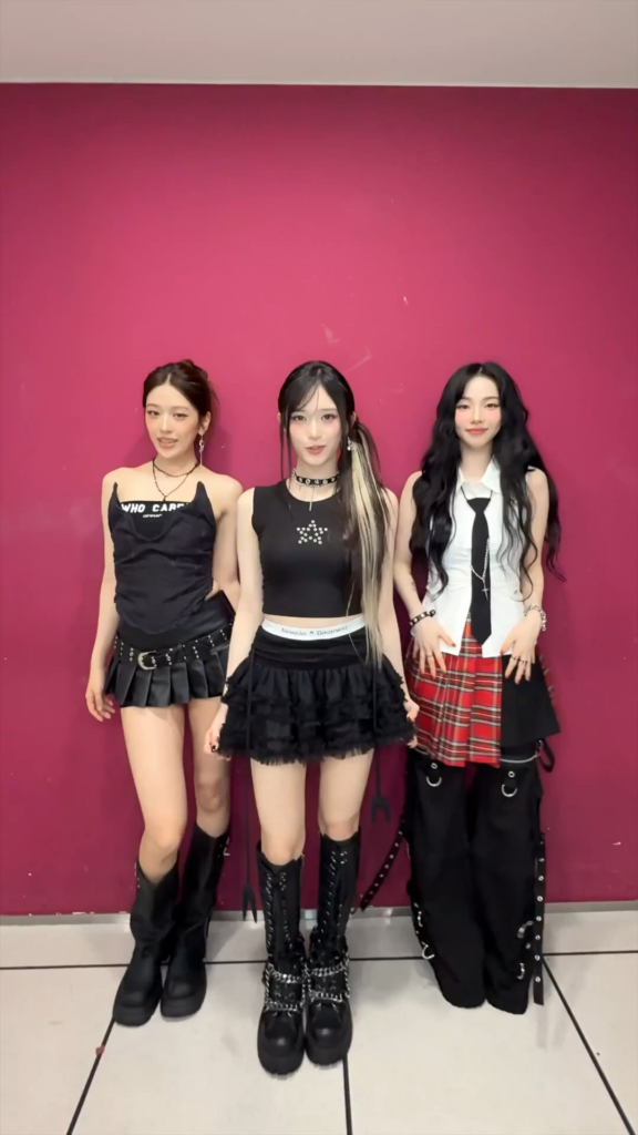 250906 aespa TikTok Update with Karina - I am a Rich Man with IVE AN YUJIN & LEESEO